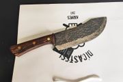 The Butcher knife 7-Inch with Celts Tribal Elegance Engrave Your Culinary Story