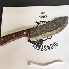 The Butcher knife 7-Inch with Celts Tribal Elegance Engrave Your Culinary Story