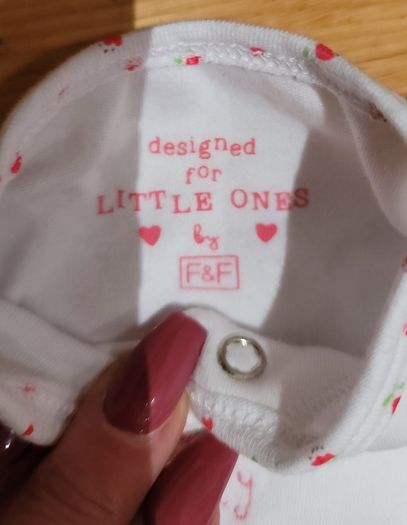 F&F Babygrow with skirt attached Age 12-18 months
