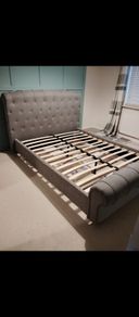 King Size Sleigh Bed Frame