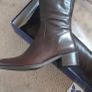 Ladies knee high leather boots new in box Image 2