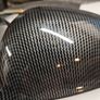 Vw Golf mk5 black carbon fiber mirror covers Image 4
