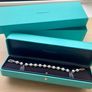 Tiffany & Co White Gold, Silver and Akoya Pearl Bracelet Image 8
