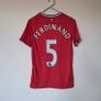 Manchester United 2011-12 xl boys shirt ferdinand number 5 on back in excellent condition Image 2