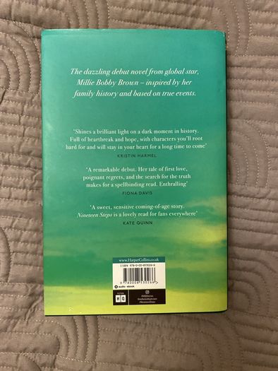Book: Nineteen Steps, Millie Bobbie Brown