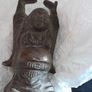 old oriental bronze figure Image 6