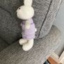 Hand knit rabbit Image 2