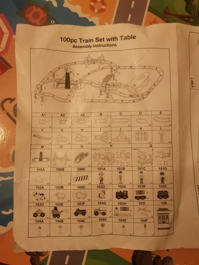 Large Wooden Track Set