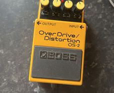 boss os 2 overdrive distortion