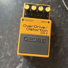 boss os 2 overdrive distortion