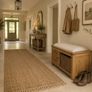 REDUCED Oak seat with wicker basket for hallway or end of the bed Image 3