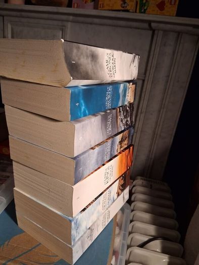 Game of Thrones books 1-7