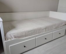 IKEA HEMNES Daybed Extends to Double with 3 Storage Drawers