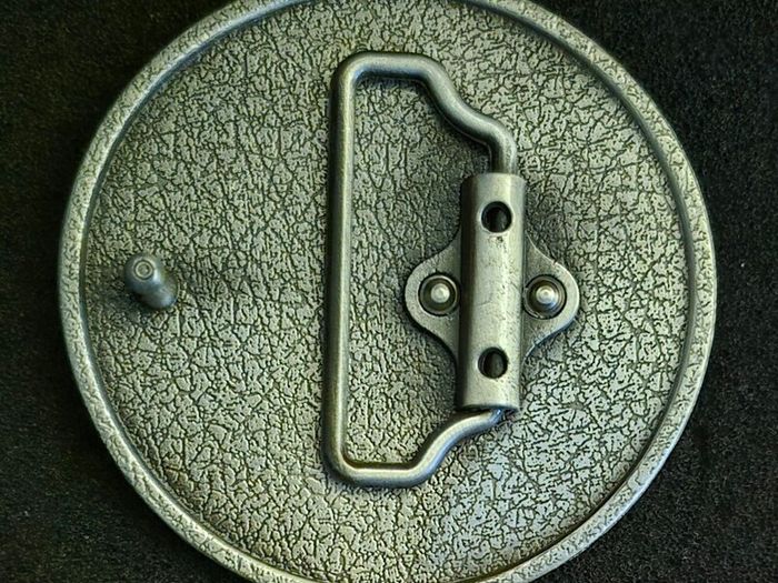 Pagan, pentagram, belt buckle.