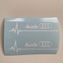 Audi Stickers Mirrors/windows x2 Image 4