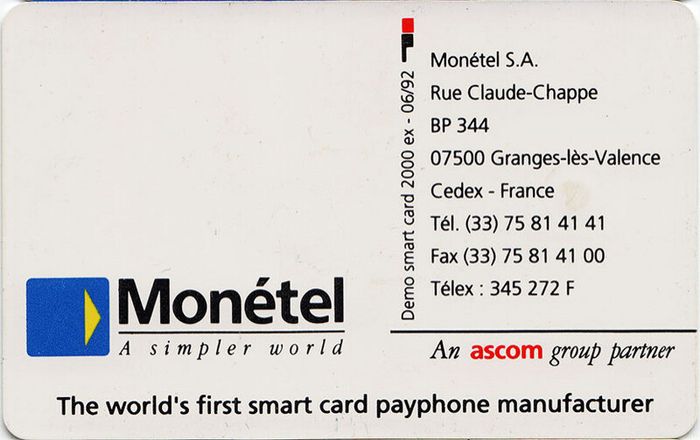 MONTELirish  test card