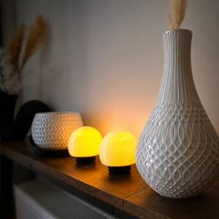 Modern 3D Printed Home Decor Set