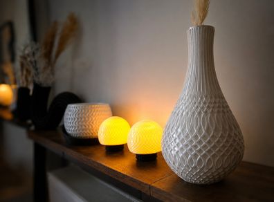 Modern 3D Printed Home Decor Set