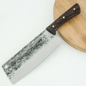 Nakiri Knife by Di'Casteel Carbon Steel