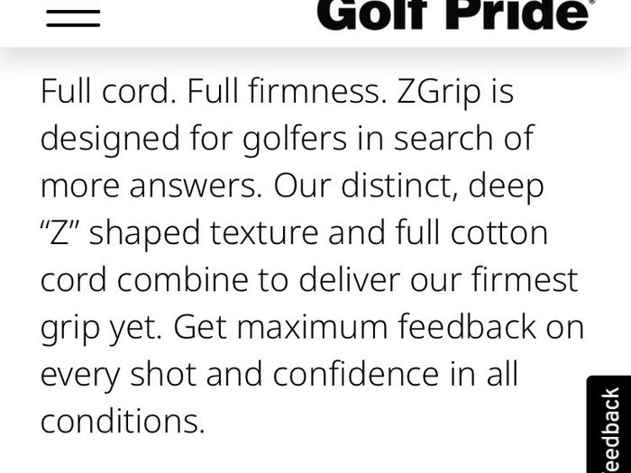 6 Golf Pride Z Cord Grips ( Standard Size )