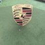 Large Porsche Crest Aluminium Sign Image 4
