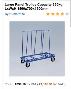 Panel Trolley board cart