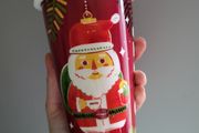 Costa coffee Christmas ceramic mug limited edition NEW retro style reusable mug