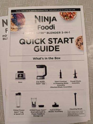 Ninja Foodi Power Nutri Blender 3-in-1 CB350UK