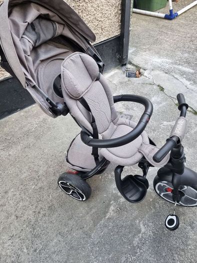 Q Play Prime 6 in 1 Trike Grey