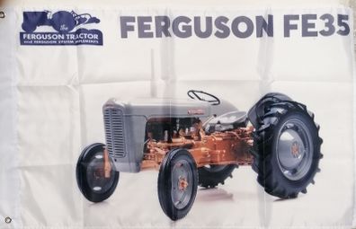Ferguson FE35 Tractor Flag. 3ft x 2ft.