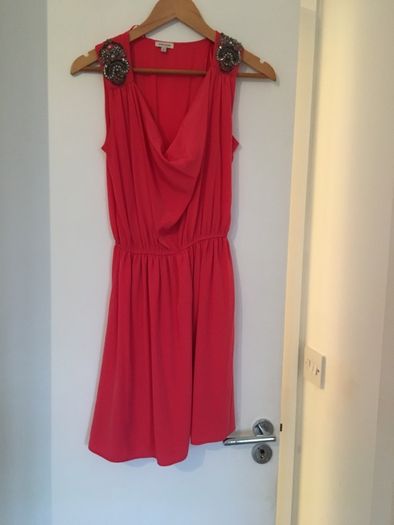 Stunning Coral Pink River Island Dress size 8