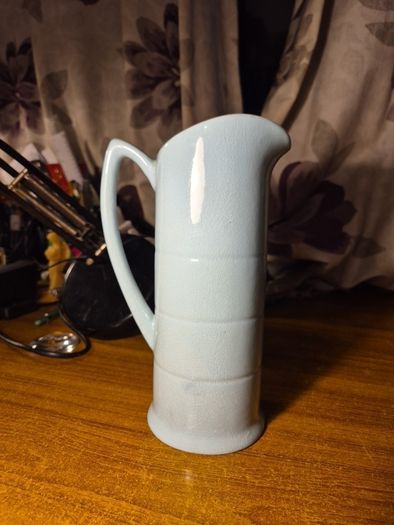 Vintage 1960s Arklow Pale Blue Irish Jug Pitcher