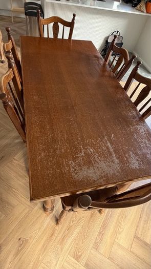 Dining table & 6 chairs FREE if collected