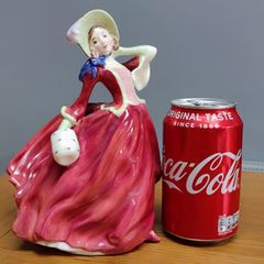 Vintage 1939 Royal Doulton Figurine - Autumn Breezes - Lady Figurine