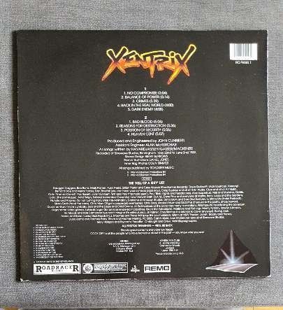 Xentrix Shattered Existence Thrash Metal Original 90's Pressing Roadracer Records