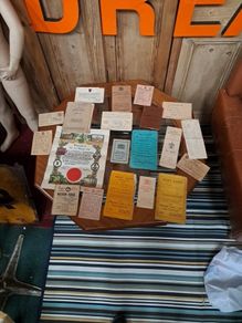 Vintage Soliders Paperwork