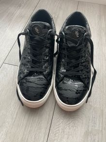 Kurt Geiger London Laney Croc Trainers