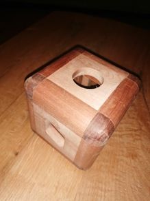 Wooden shapes box