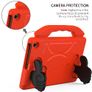 For Amazon Fire HD 10 2021 11th Gen Kids Case Shockproof Cover With Stand - Red Image 2