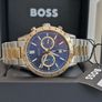 BOSS Men's Allure (44mm) Blue Dial / Two-Tone Stainless Steel Bracelet  1514163 Image 2