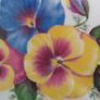 Stunning Vintage Dorchester Finest Bone China 21 Piece Teaset in a Fabulous Multicoloured Pansy Pattern in Excellent Condition Image 9