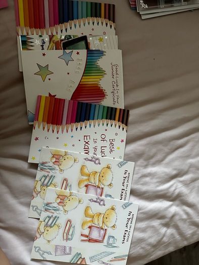 Good luck in exam cards