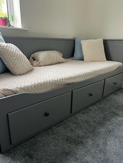 IKEA Hemnes Day Bed + 2 Mattresses - Sofa Bed