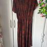 Bnwt primark animal print wide leg jumpsuit with wrap around detail size 12 Image 7