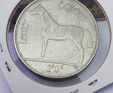 1934 irish silver half crown