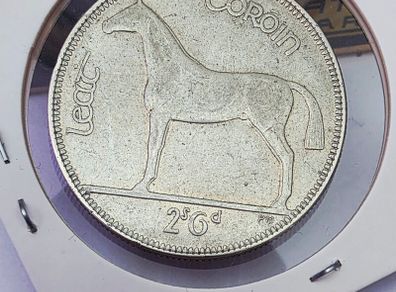 1934 irish silver half crown
