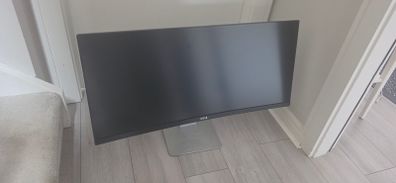 Dell UltraSharp U3415WB 34" Curved Ultra Wide Quad HD IPS LCD Monitor - Black