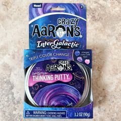 Original Crazy Aaron's Thinking Putty Triple Color Change Intergalactic NEW