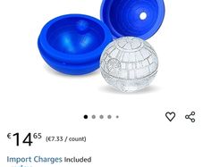 star wars death star ice mould