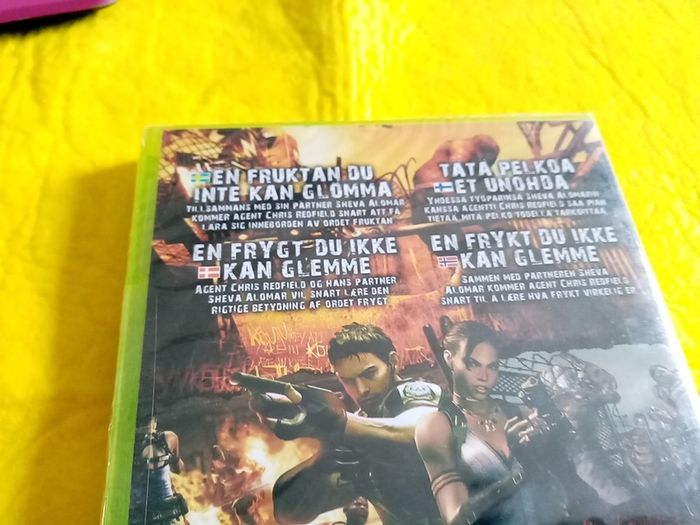 Resident evil 5 Xbox 360 games Original